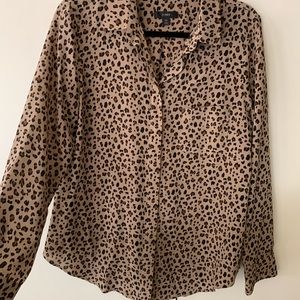 J Crew 100% silk blouse